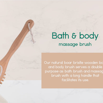 Bath & Body Massage Brush