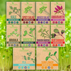 Organic Variety Pack Microgreens Seeds
