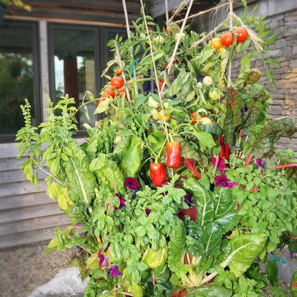 Garden Tower 2™, 50-Plant Composting Vertical Garden Planter