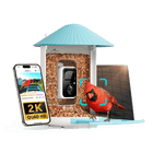 Birdfy Feeder with Solar Panel - Solar-Powered Smart Bird Feeder with Camera