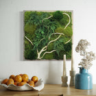 White Winding Branch 18” X 18”