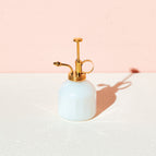 white/brass