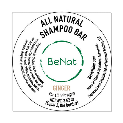 All-Natural Shampoo Bar. Plastic-Free