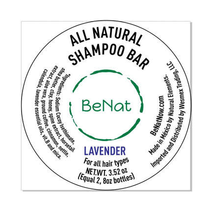 All-Natural Shampoo Bar. Plastic-Free