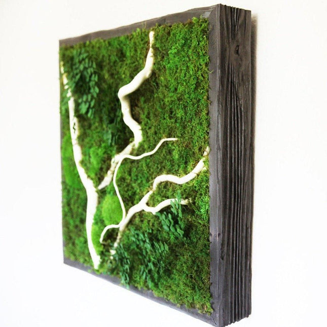 White Winding Branch 24” X 24”