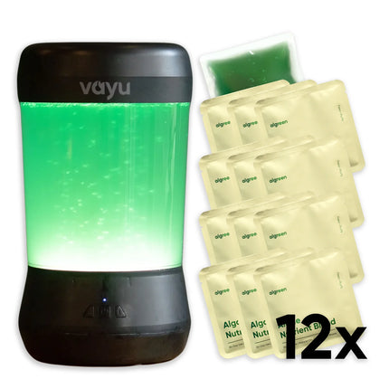 Algae Air Purifier for Home - VAYU • Fresh Oxygen • Removes Pollutants