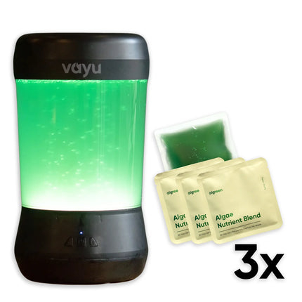 Algae Air Purifier for Home - VAYU • Fresh Oxygen • Removes Pollutants