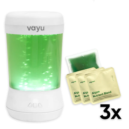 Algae Air Purifier for Home - VAYU • Fresh Oxygen • Removes Pollutants