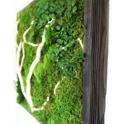 White Winding Branch 18” X 18”