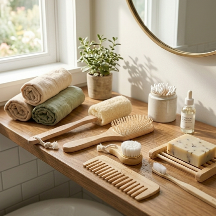 Zero-Waste Bath Accessories Bundle