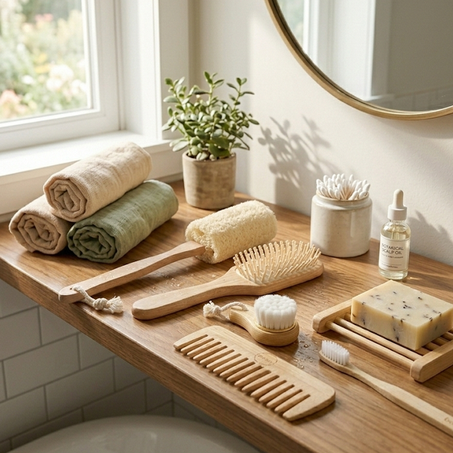 Zero-Waste Bath Accessories Bundle