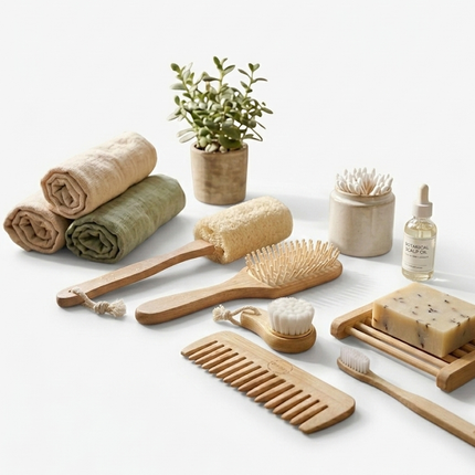 Zero-Waste Bath Accessories Bundle